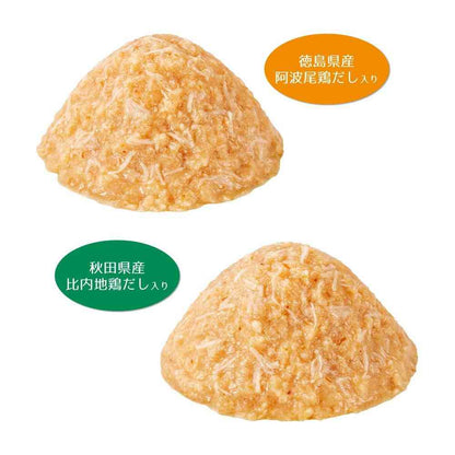 Inaba Pet Food CIAO Traveling Dinner Tokushima Awaodori Chicken & Akita Hinai Chicken Dashi 20g×8P