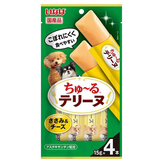 Inaba Pet Food Churu Terrine Chicken Tender & Cheese 15g×4