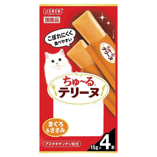 Inaba Pet Food CIAO Churu Terrine Tuna & Chicken Tender 15g×4