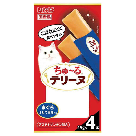 Inaba Pet Food CIAO Churu Terrine Tuna with Scallop 15g×4