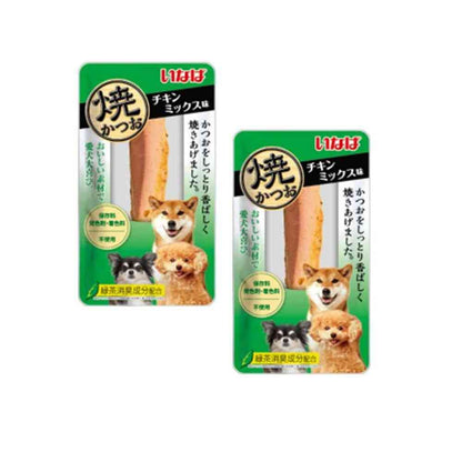 Inaba Pet Food Grilled Bonito Chicken Mix Flavor 10 Sticks