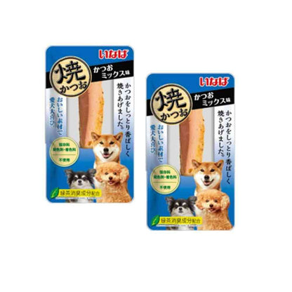 Inaba Pet Food Grilled Bonito Bonito Mix Flavor 10 Sticks