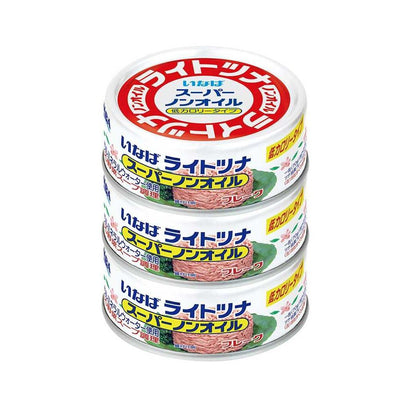 Inaba Foods Light Tuna Super Non-Oil (Thai) 70g x 3 Cans