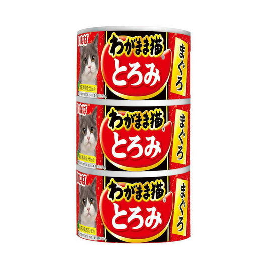 Inaba Wagamama Cat Thick Tuna 140g×3 Cans