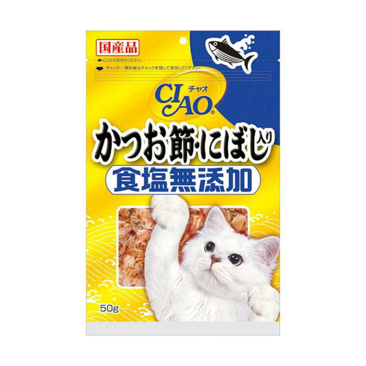 Inaba Chao Bonito Flakes with Dried Sardines, Salt-Free 50g