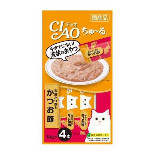 Inaba Churu Bonito & Bonito Flakes 14g x 4P