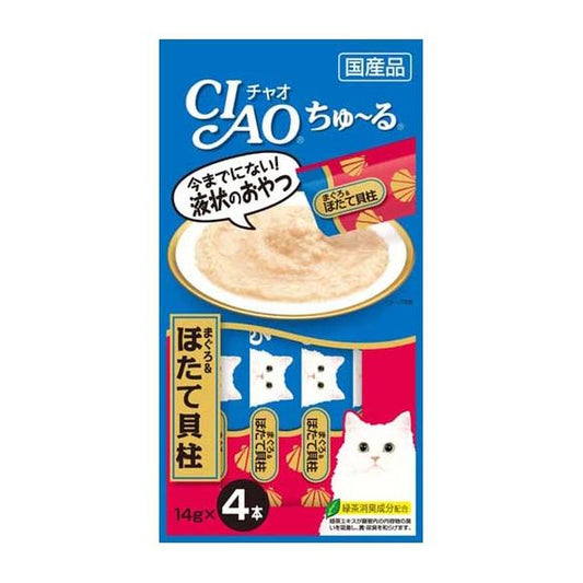 Inaba Churu Tuna and Scallop 14g x 4P