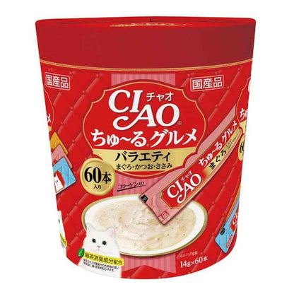 Inaba Churu Gourmet Variety 14g x 60 Sticks