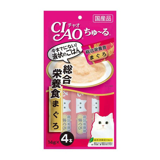 Inaba Churu Complete Nutrition Tuna 14g x 4