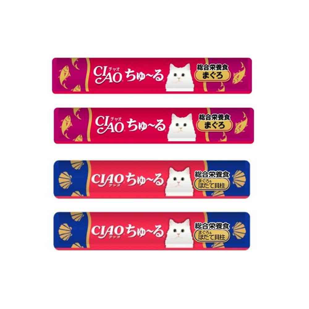 Inaba Pet Food CIAO Churu Complete Nutrition Tuna Variety 14g×40