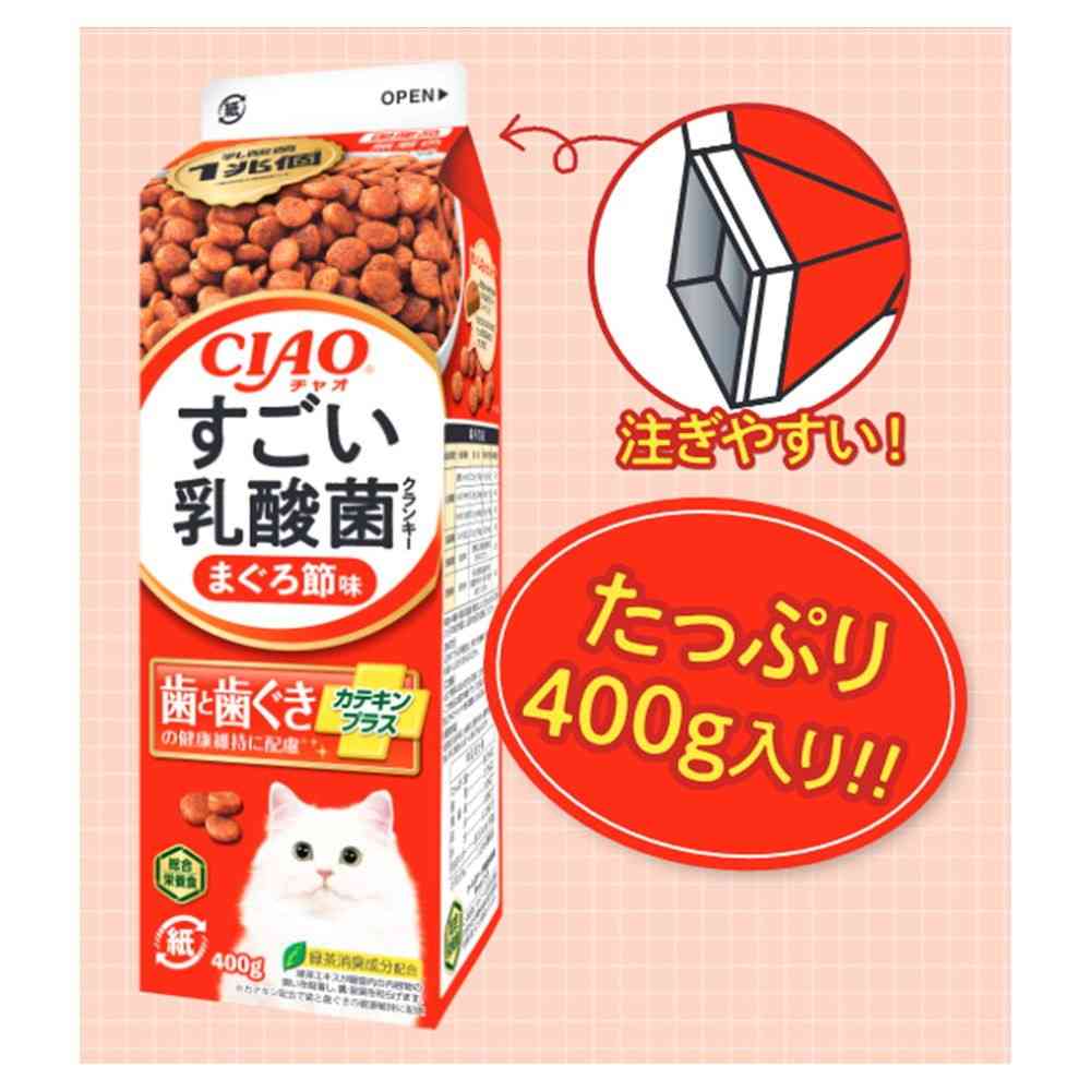 Inaba Pet Food Amazing Lactic Acid Bacteria Crunky Milk Pack Chicken Flavor 400g