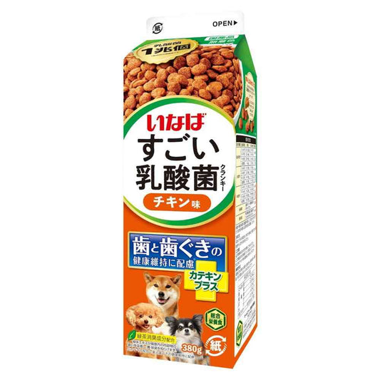 Inaba Pet Food Amazing Lactic Acid Bacteria Crunky Milk Pack Chicken Flavor 380g