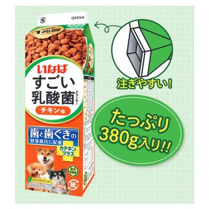 Inaba Pet Food Amazing Lactic Acid Bacteria Crunky Milk Pack Chicken Flavor 380g