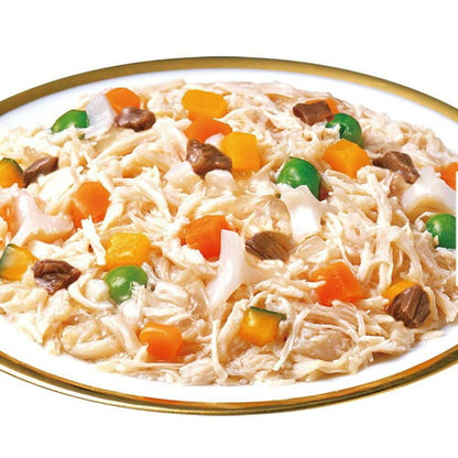 Inaba Pet Food Inaba Chicken Breast with Colorful Vegetables Beef & Cartilage 60g×3 Bags