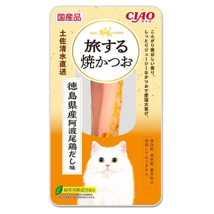 Inaba Pet Food CIAO Traveling Grilled Bonito Shikoku Flavor Selection 10 Sticks