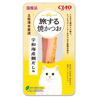 Inaba Pet Food CIAO Traveling Grilled Bonito Shikoku Flavor Selection 10 Sticks