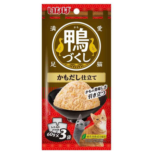 Inaba Pet Food Duck Delight Duck Broth Style 60g×3