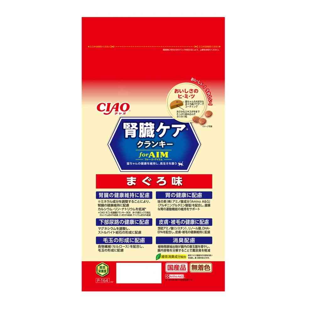 Inaba Pet Food CIAO Kidney Care Crunchy Tuna Flavor 140g×4
