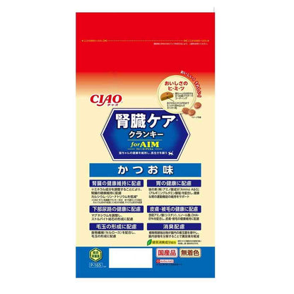 Inaba Pet Food CIAO Kidney Care Crunchy Bonito Flavor 140g×4