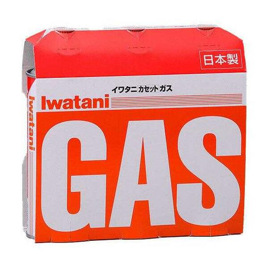 Iwatani Cassette Gas (Cassette Cylinder) 250g x 3 Pack