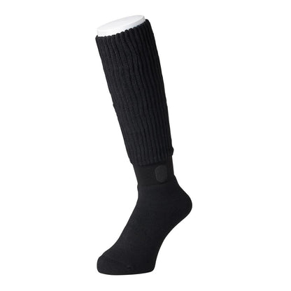 Okamoto Sock Supplement MEN Kotatsu Socks Black 25-27cm