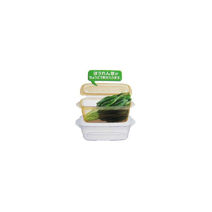 Ebisu Microwave Vegetable Cooking and Storage Container Large BOX PS-G63