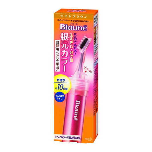 Kao Blone Root Color Hair Manicure for Gray Hair Light Brown