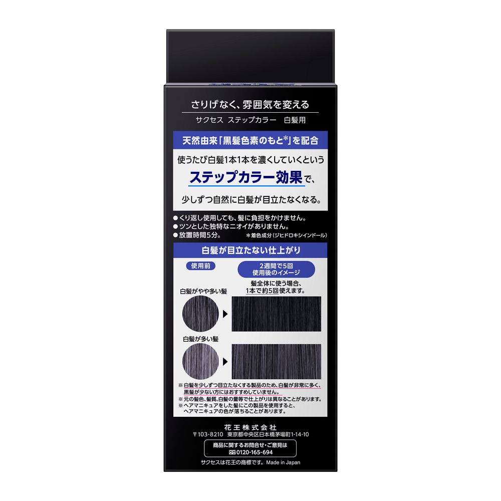 Kao Success Step Color Hair Dye (110g)