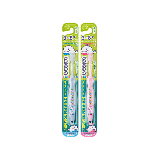 Clear Clean Kids Toothbrush for Ages 3-8