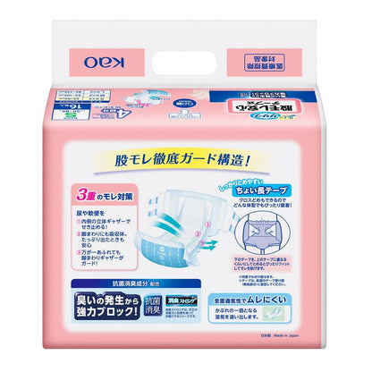 Relief股 Leakage安心 Tape Type S 16 Sheets