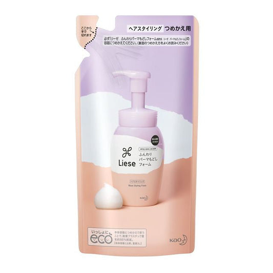 Kao Liese Moisture Perm Restoring Foam Refill 180ml