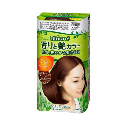 [Quasi-drug] Kao Bione Fragrance and Shine Color Cream 5NA Deep Natural Brown