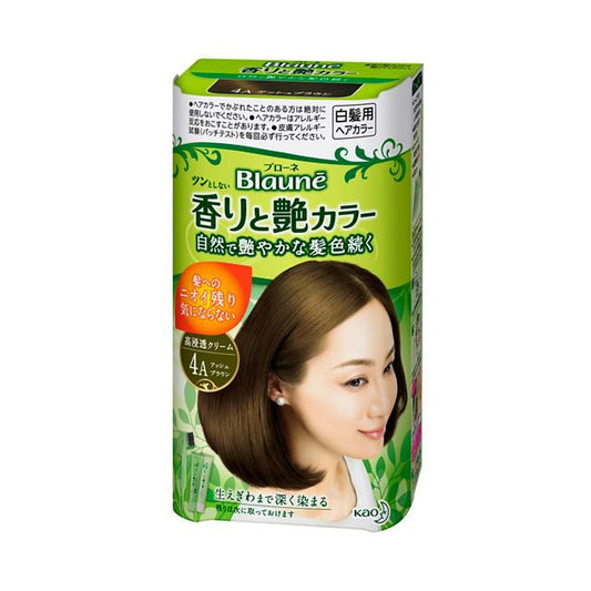 [Quasi-drug] Kao Bione Fragrant and Glossy Color Cream 4A Ash Brown