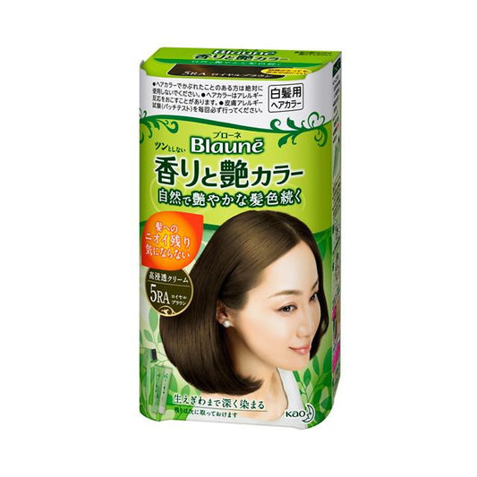 [Quasi-drug] Kao Bione Fragrance and Shine Color Cream 5RA Royal Brown
