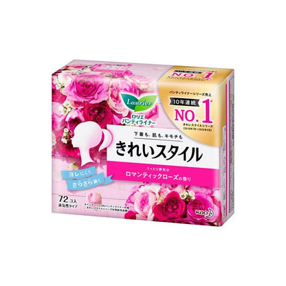 Kao Lorie Kirei Style Romantic Rose Scent (72 Pieces)