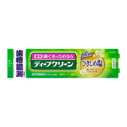 Kao Deep Clean Medicinal Toothpaste Tightening Salt 100g