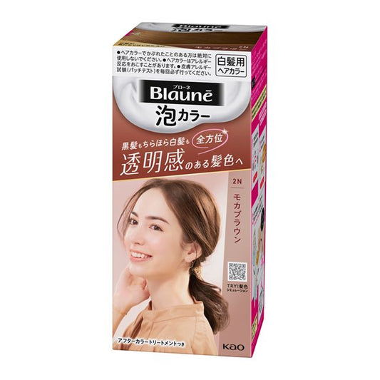 Kao Bione Foam Color 2N Mocha Brown 108ml