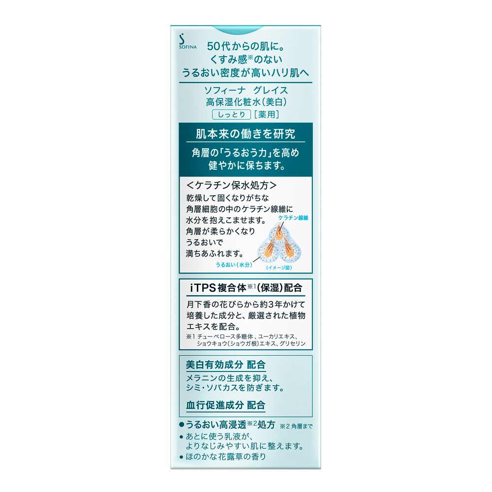 Sofina Grace High Moisture Lotion Medicated (Moist) 140ml