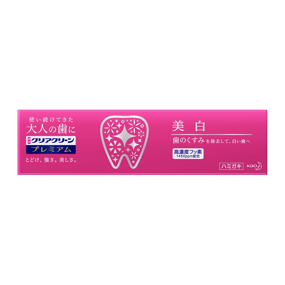 [Quasi-drug] Kao Clear Clean Premium Whitening (100g)