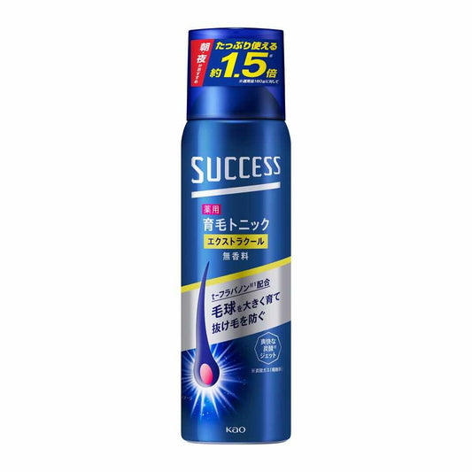 Kao Success Medicinal Hair Growth Tonic Extra Cool Extra Large 280g
