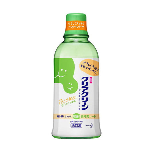 Kao Clear Clean Dental Rinse Light Mint 600ml