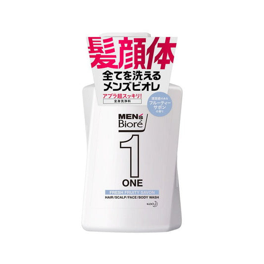 Kao Men's Biore ONE Fruity Soap 480ml