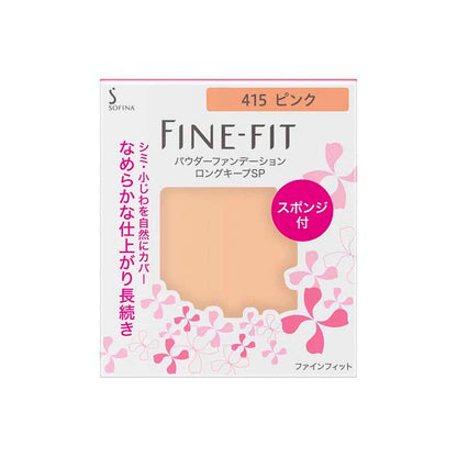Sofina Fine Fit Powder Foundation Long Keep SP 415 Pink