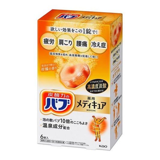 Bub Medicure Citrus Scent 6 Tablets