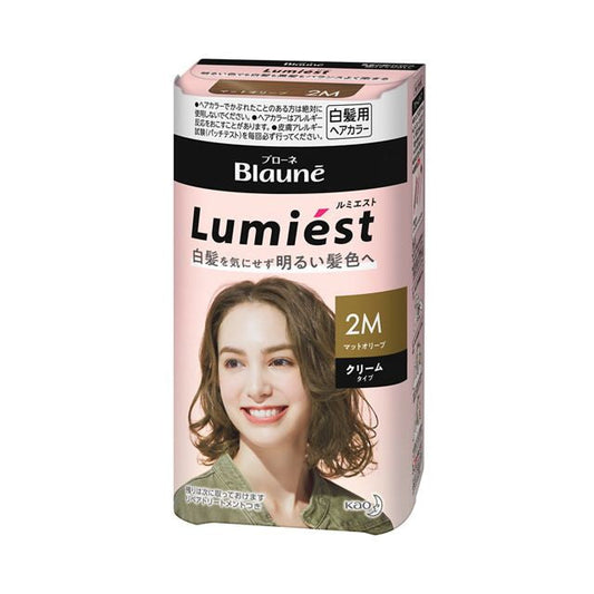 Kao Bione Lumiest Hair Color 2M Matte Olive 108g