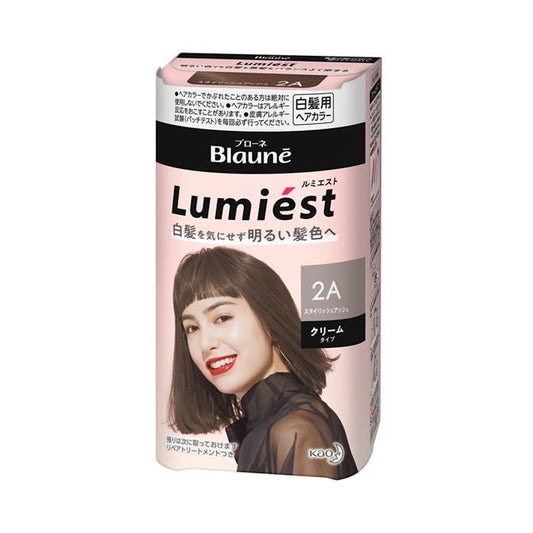 Kao Bione Lumiest Hair Color 2A Stylish Ash 108g