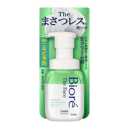 Kao Biore The Face Foam Cleanser Acne Care 200ml