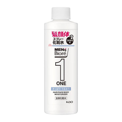 Men's Biore ONE All-Body Moisturizing Spray Refreshing Refill 200ml