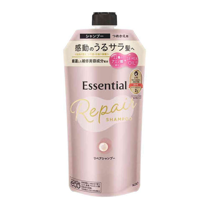 Kao Essential Repair Shampoo Refill 340ml