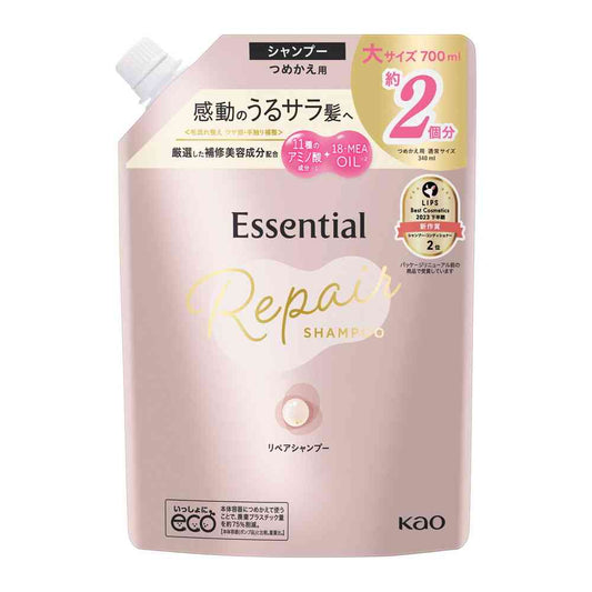 Kao Essential Repair Shampoo Refill 700ml